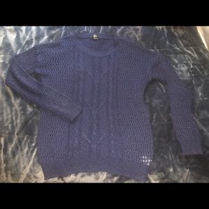 Forever 21 blue sweater